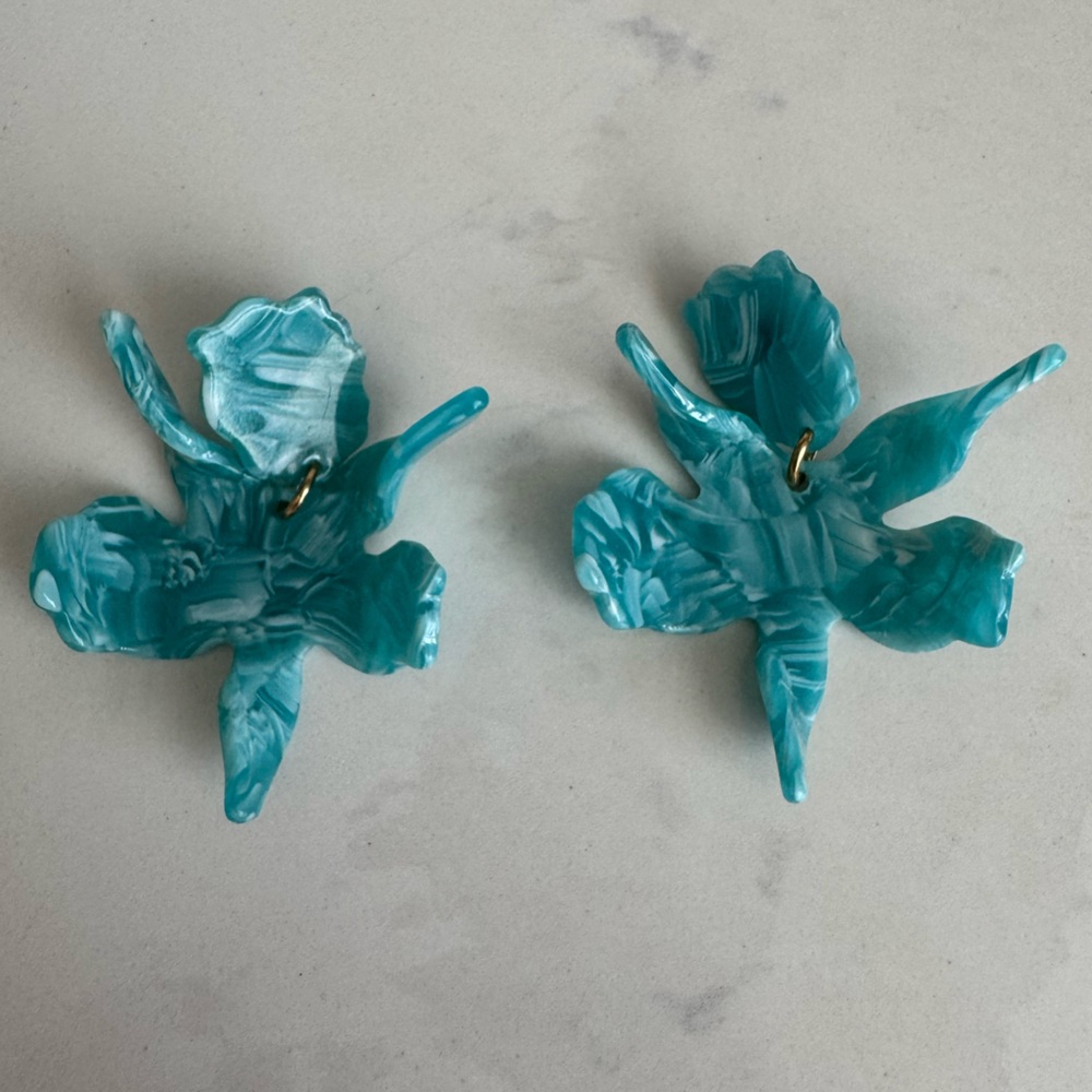 Lele Sadoughi Lilly Floral Earrings